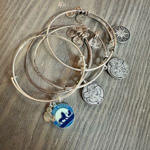 Bundle of Disney Alex & Ani bracelets